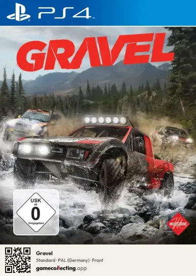 Gravel PlayStation 4, Germany box front