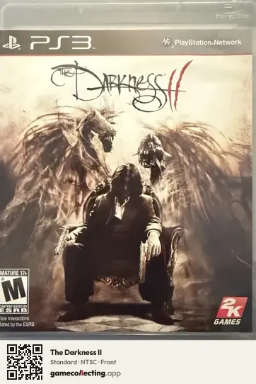 The Darkness II PlayStation 3, NTSC box front