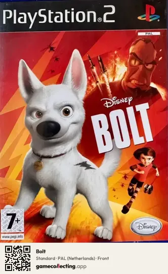 Bolt PlayStation 2, Netherlands box front