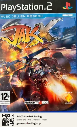 Jak X: Combat Racing PlayStation 2, France box front