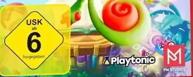 Yooka-Replaylee, the USK square on its front