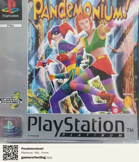 Pandemonium! PlayStation, PAL box front