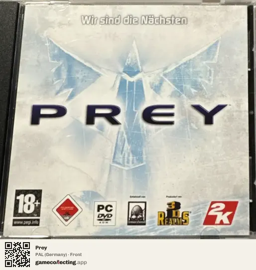 Prey Computer, Germany box front