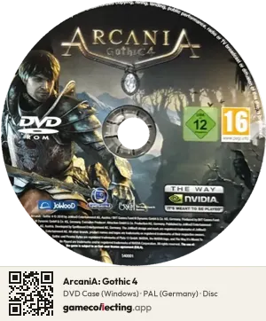 ArcaniA: Gothic 4 Computer, PAL disc