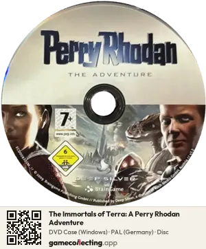 The Immortals of Terra: A Perry Rhodan Adventure Computer, PAL disc