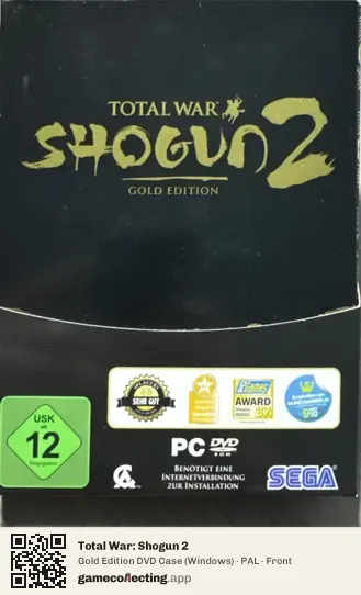 Total War: Shogun 2 Computer, PAL box front