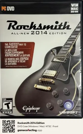Rocksmith 2014 Edition Computer, NTSC box front