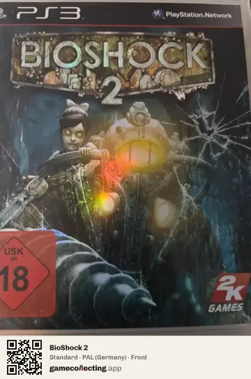 BioShock 2 PlayStation 3, Germany box front