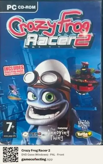 Crazy Frog Racer 2 Computer, PAL box front