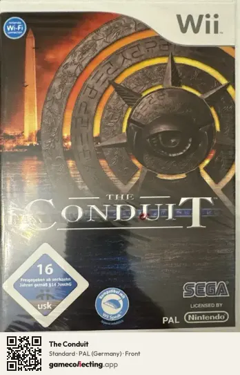 The Conduit Nintendo Wii, Germany box front