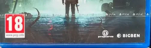 Sinking City, the PEGI square on its front