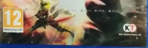 Toukiden: Kiwami, the PEGI square on its front