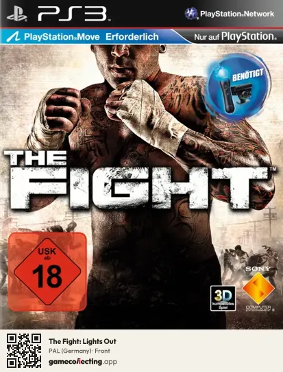 The Fight: Lights Out PlayStation 3, Germany box front