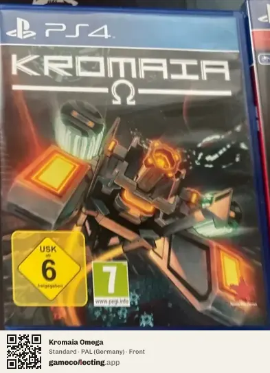 Kromaia Omega PlayStation 4, Germany box front