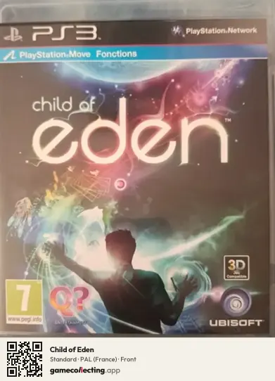 Child of Eden PlayStation 3, France box front