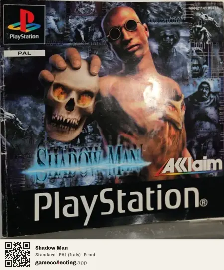 Shadow Man PlayStation, Italy box front