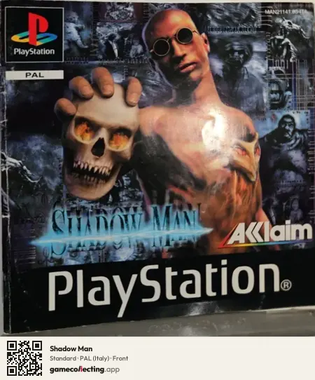 Shadow Man PlayStation, Italy box front