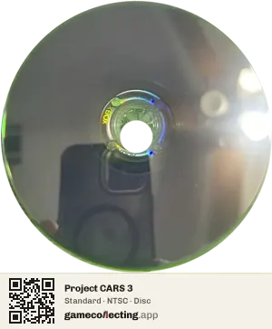 Project CARS 3 Xbox One, NTSC disc