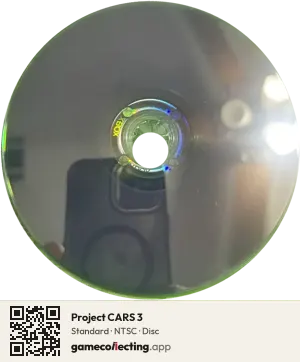 Project CARS 3 Xbox One, NTSC disc