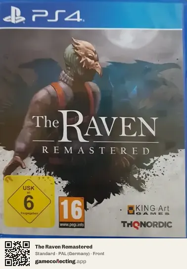 The Raven Remastered PlayStation 4, Germany box front