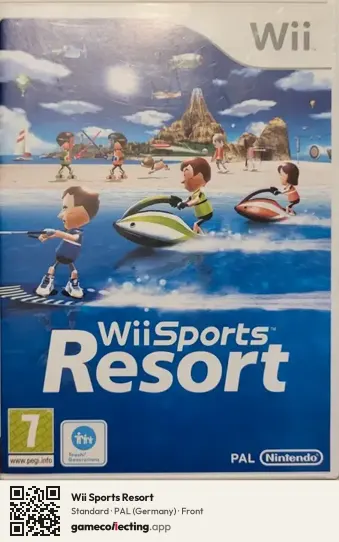 Wii Sports Resort Nintendo Wii, Germany box front