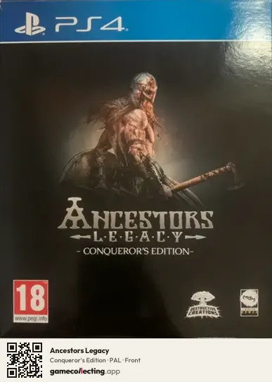 Ancestors Legacy PlayStation 4, PAL box front