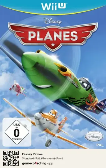Disney Planes Nintendo Wii U, Germany box front