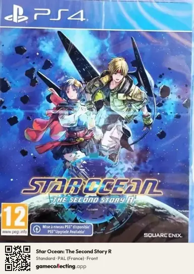 Star Ocean: The Second Story R PlayStation 4, France box front