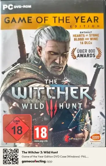 The Witcher 3: Wild Hunt Computer, Germany box front