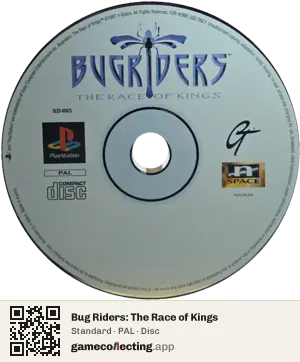 Bug Riders: The Race of Kings PlayStation, PAL disc