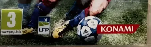 Pro Evolution Soccer 2011, the PEGI square on its front