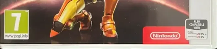 Metroid: Samus Returns, the USK square on its front