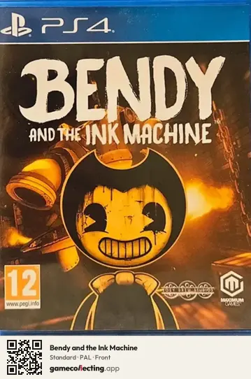 Bendy and the Ink Machine PlayStation 4, PAL box front