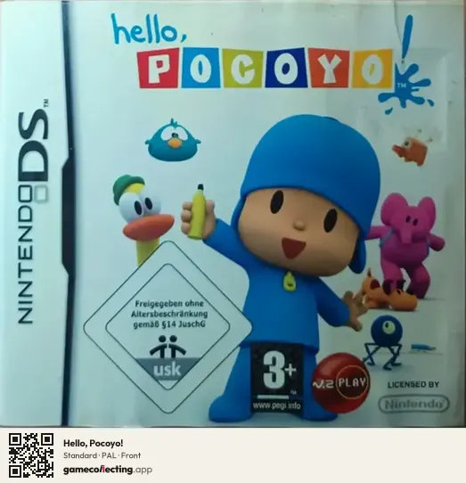 Hello, Pocoyo! Nintendo DS, PAL box front