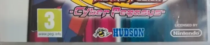 Beyblade: Metal Fusion, the PEGI square on its front