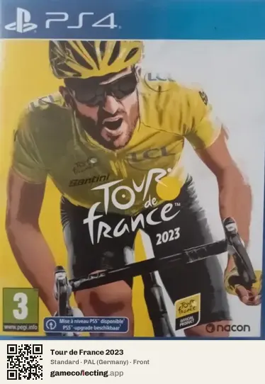 Tour de France 2023 PlayStation 4, Germany box front