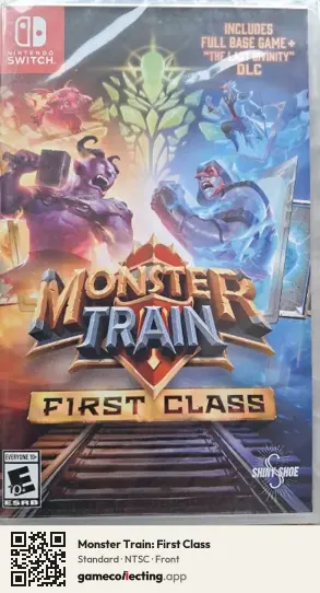 Monster Train: First Class Nintendo Switch, NTSC box front