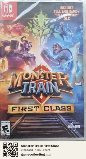 Monster Train: First Class Nintendo Switch, NTSC box front