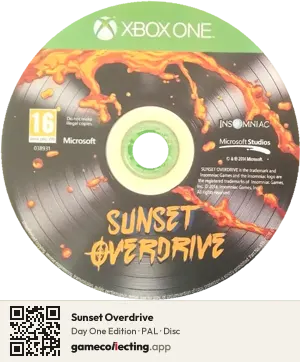 Sunset Overdrive Xbox One, PAL disc