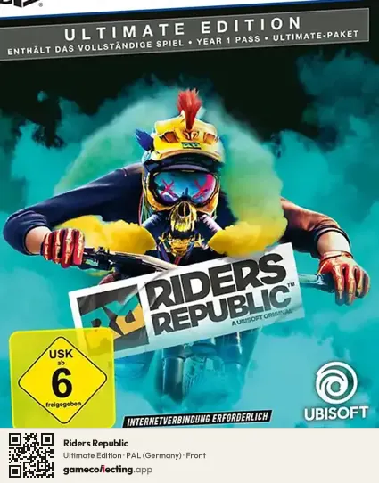 Riders Republic PlayStation 5, Germany box front