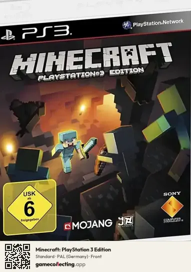 Minecraft: PlayStation 3 Edition PlayStation 3, Germany box front