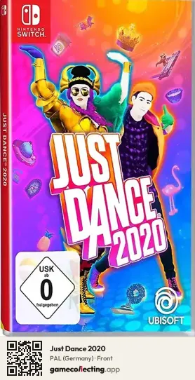 Just Dance 2020 Nintendo Switch, Germany box front