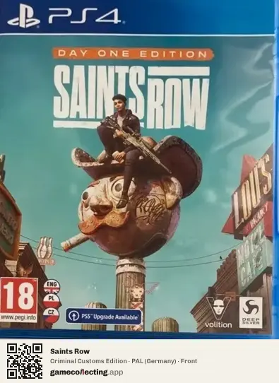 Saints Row PlayStation 4, Germany box front