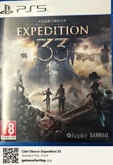 Clair Obscur: Expedition 33 PlayStation 5, PAL box front