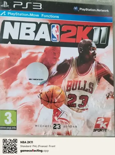 NBA 2K11 PlayStation 3, France box front