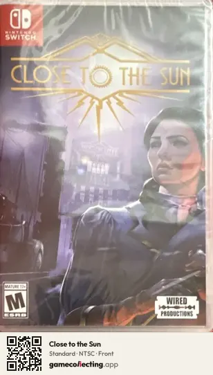 Close to the Sun Nintendo Switch, NTSC box front