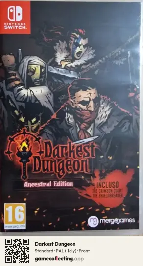 Darkest Dungeon Nintendo Switch, Italy box front