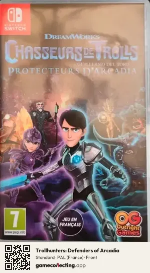 Trollhunters: Defenders of Arcadia Nintendo Switch, France box front