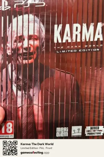 Karma: The Dark World PlayStation 5, PAL box front