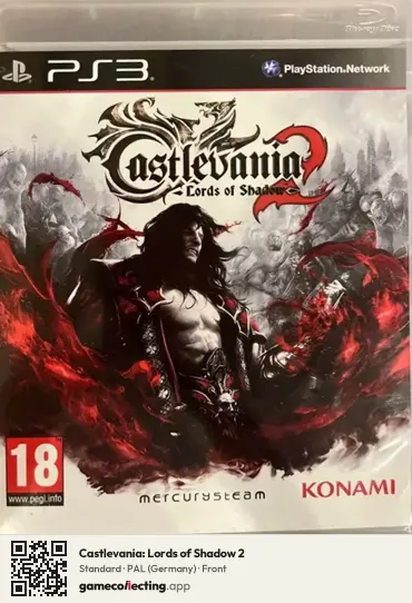 Castlevania: Lords of Shadow 2 PlayStation 3, Germany box front
